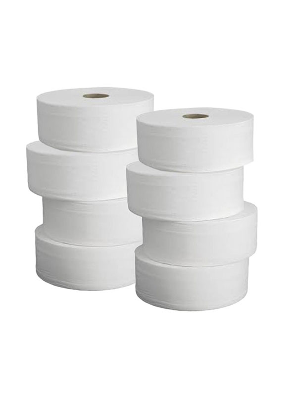 PAPEL HIGIÉNICO BOLSON X 8 JUMBO BLANCO NATURAL